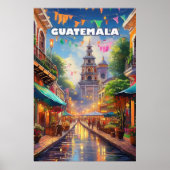 Guatemala Ciudad, tussen vulkanen en levend geheug Poster (Voorkant)