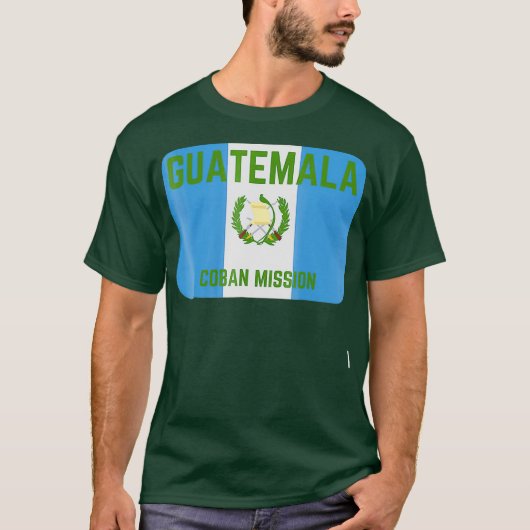 Guatemala Coban LDS Mormon Mission T-shirt (Voorkant)