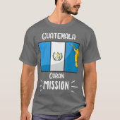 Guatemala Coban Mormon LDS Mission Missionary T-shirt (Voorkant)