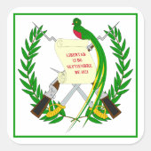 guatemala embleem sticker (Voorkant)