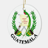 GUATEMALA - embleem/vlag/wapen/symbool Keramisch Ornament (Links)