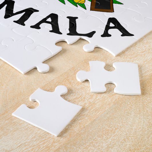 GUATEMALA - embleem/vlag/wapen/symbool Legpuzzel (Zijkant)