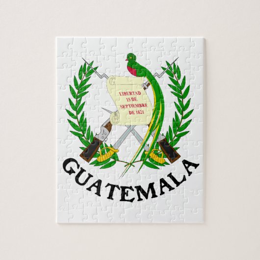 GUATEMALA - embleem/vlag/wapen/symbool Legpuzzel (Verticaal)