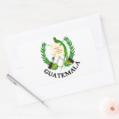 GUATEMALA - embleem/vlag/wapen/symbool Rechthoekige Sticker (Envelop)
