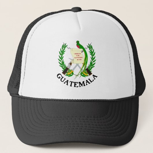 GUATEMALA - embleem/vlag/wapen/symbool Trucker Pet (Voorkant)