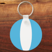 Guatemala Fisheye Flag Sleutelhanger (Voorkant)