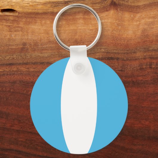 Guatemala Fisheye Flag Sleutelhanger (Voorkant)