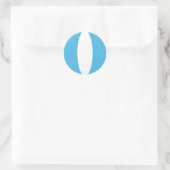 Guatemala Fisheye Vlag Sticker (Tas)