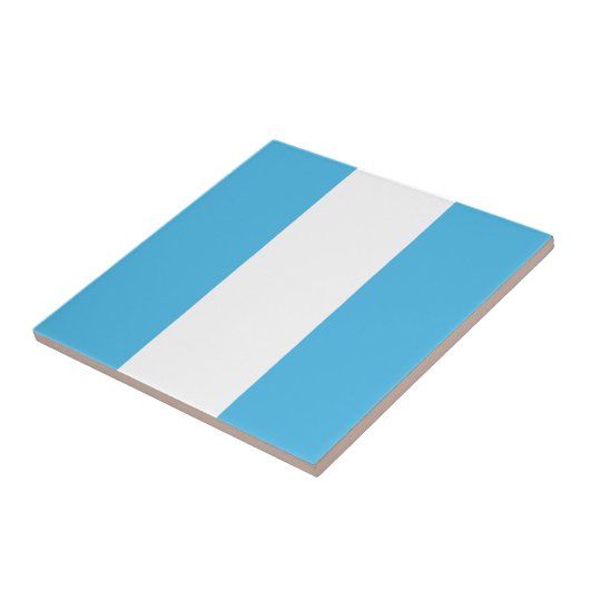 Guatemala Flag Ceramic Tile Tegeltje (Zijkant)