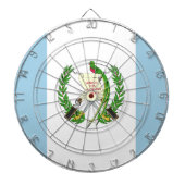 Guatemala Flag Emblem Dartbord (Voorkant)