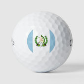 Guatemala Flag Emblem Golfballen (Voorkant)