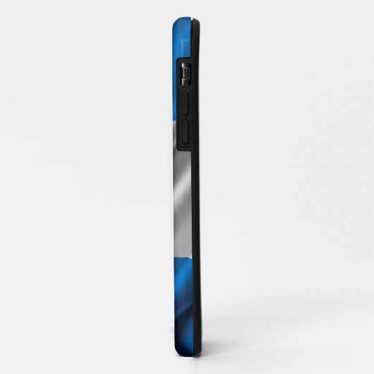 Guatemala Flag Fabric Case-Mate iPhone Case (Achterkant/links)