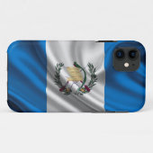 Guatemala Flag Fabric Case-Mate iPhone Case (Achterkant (horizontaal))