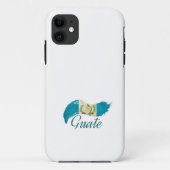 Guatemala Flag, Guate, Chapin, Orgullo Chapin Case-Mate iPhone Case (Achterkant)