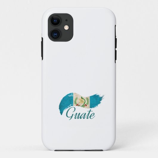 Guatemala Flag, Guate, Chapin, Orgullo Chapin Case-Mate iPhone Case (Achterkant)