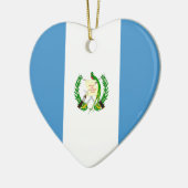 Guatemala Flag Heart Ornament (Links)