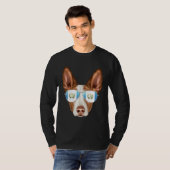 Guatemala Flag Ibizan Hound Dog Guatemala Pocket T-shirt (Voorkant volledig)