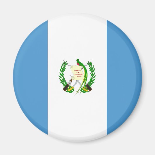 Guatemala Flag Magnet (Voorkant)