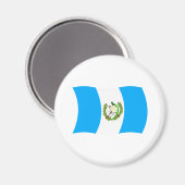 Guatemala Flag Magnet (Voorkant / Achterkant)