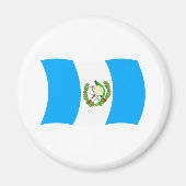 Guatemala Flag Magnet (Voorkant)