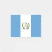 Guatemala flag post-it® notes (Voorkant)