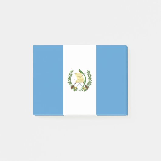 Guatemala flag post-it® notes (Voorkant)