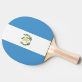 Guatemala Flag Tafeltennisbatje (Zijkant)