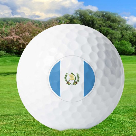 Guatemala Golf Balls, vlaggen Golfers / Patriotten Golfballen