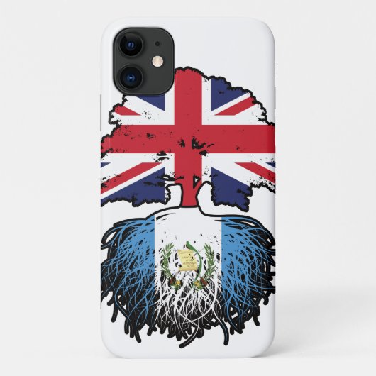 Guatemala Guatemala Brits - Brits - Bergoldvlag Case-Mate iPhone Case (Achterkant)