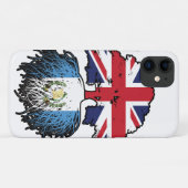 Guatemala Guatemala Brits - Brits - Bergoldvlag Case-Mate iPhone Case (Achterkant (horizontaal))