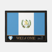 Guatemala & Guatemala Vlag matten /sport Welkom (Voorkant)