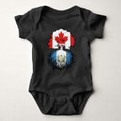 Guatemala Guatemalteekse Canadese bomen in Canada Romper (Voorkant)