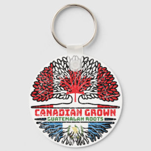 Guatemala Guatemalteekse Canadese bomen in Canada Sleutelhanger