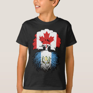 Guatemala Guatemalteekse Canadese bomen in Canada T-shirt