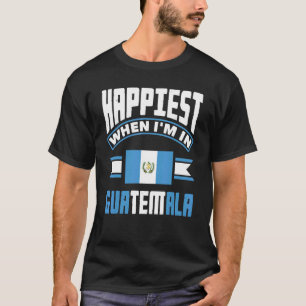 Guatemala Guatemalteekse maakt het het gelukkigst T-shirt