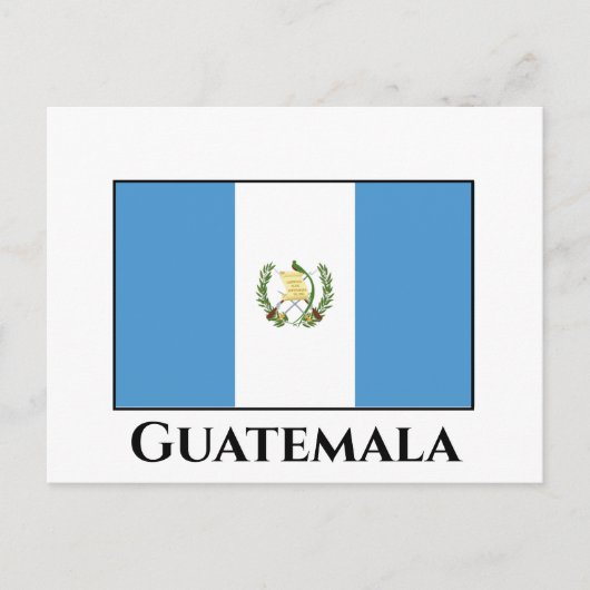 Guatemala (Guatemalteekse vlag) Briefkaart (Voorkant)