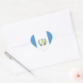 Guatemala (Guatemalteekse vlag) Hart Sticker (Envelop)