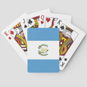Guatemala (Guatemalteekse vlag) Pokerkaarten
