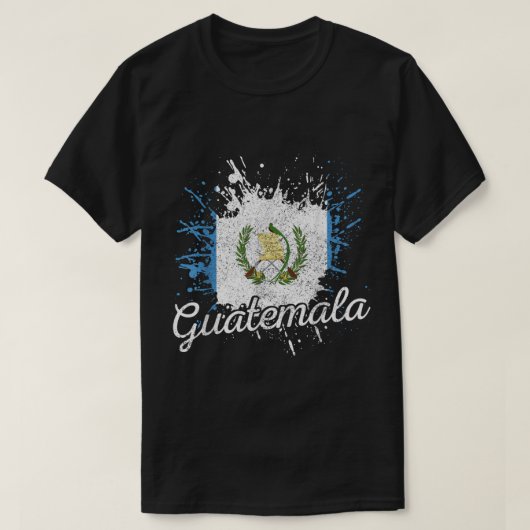 Guatemala Guatemalteekse vlag Pride Chapin Chapina T-shirt (Design voorkant)