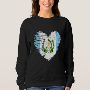 Guatemala Heart Guatemalaanse vlag Vlag Guatemalaa Trui