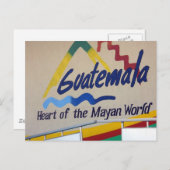 Guatemala, het hart van de Maya-wereld Briefkaart (Voorkant / Achterkant)