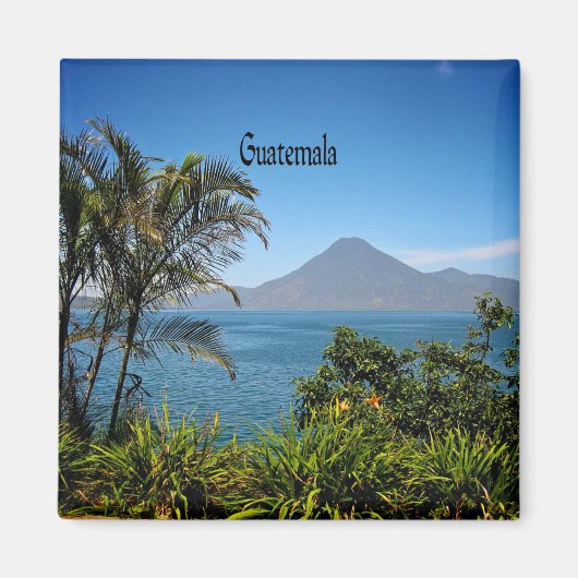 Guatemala, het prachtige landschap van de Natuur Magneet (Voorkant)