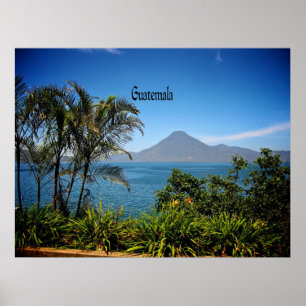 Guatemala, het prachtige landschap van de Natuur Poster