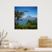Guatemala, het prachtige landschap van de Natuur Poster (Keuken)