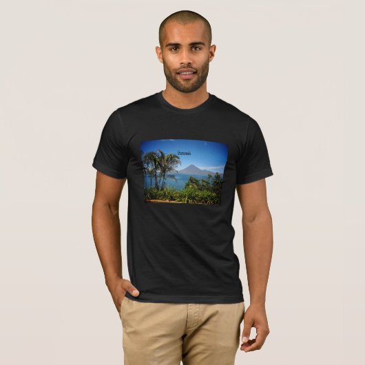 Guatemala, het prachtige landschap van de Natuur T-shirt (Voorkant volledig)