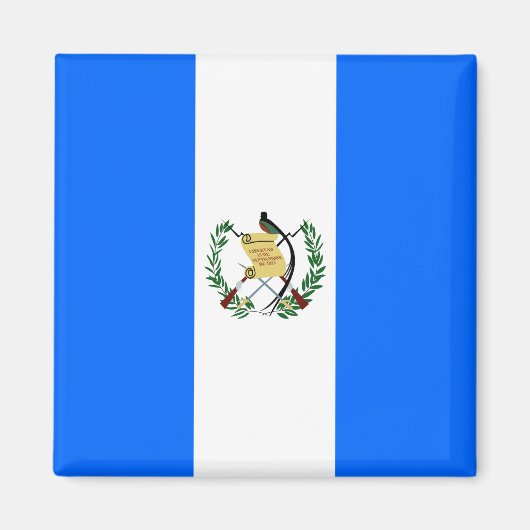 Guatemala Hoogwaardige vlag Magneet (Voorkant)