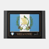 Guatemala huismat, Guatemalteekse vlag / welkom Deurmat (Voorkant)