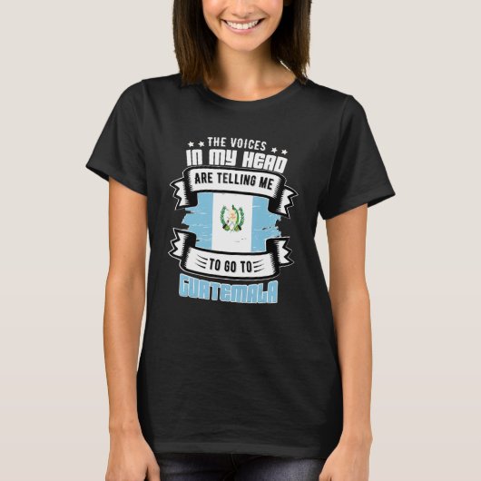 Guatemala in mijn hoofd t-shirt (Voorkant)