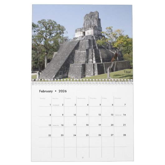 Guatemala Kalender (Feb 2026)