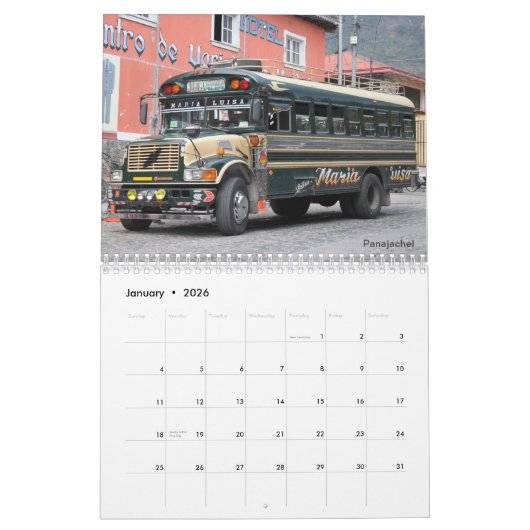 Guatemala Kalender (Jan 2026)